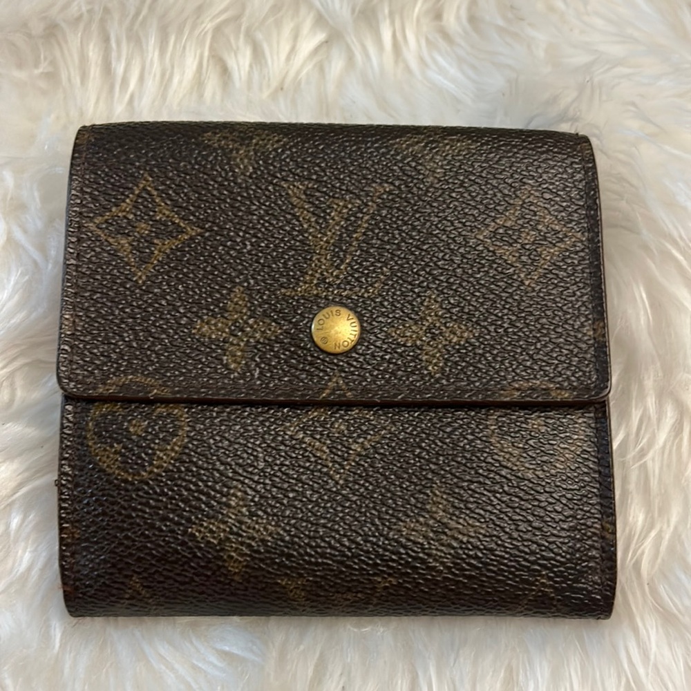 Louis Vuitton Monogrammed Small trifold wallet